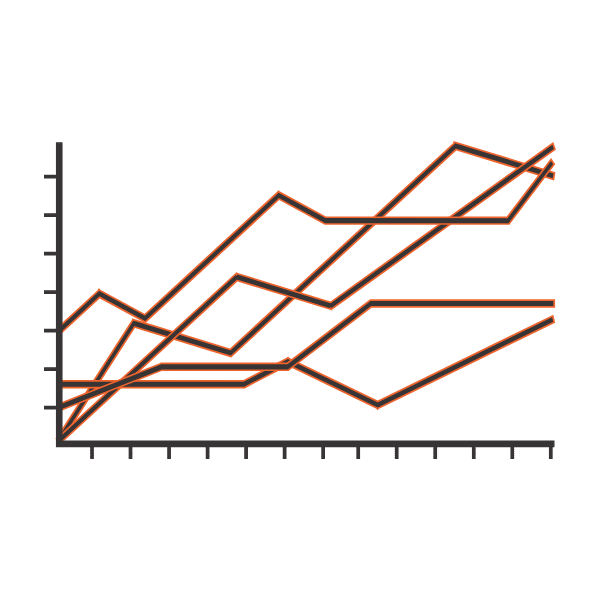 line graphs as data visualization tools